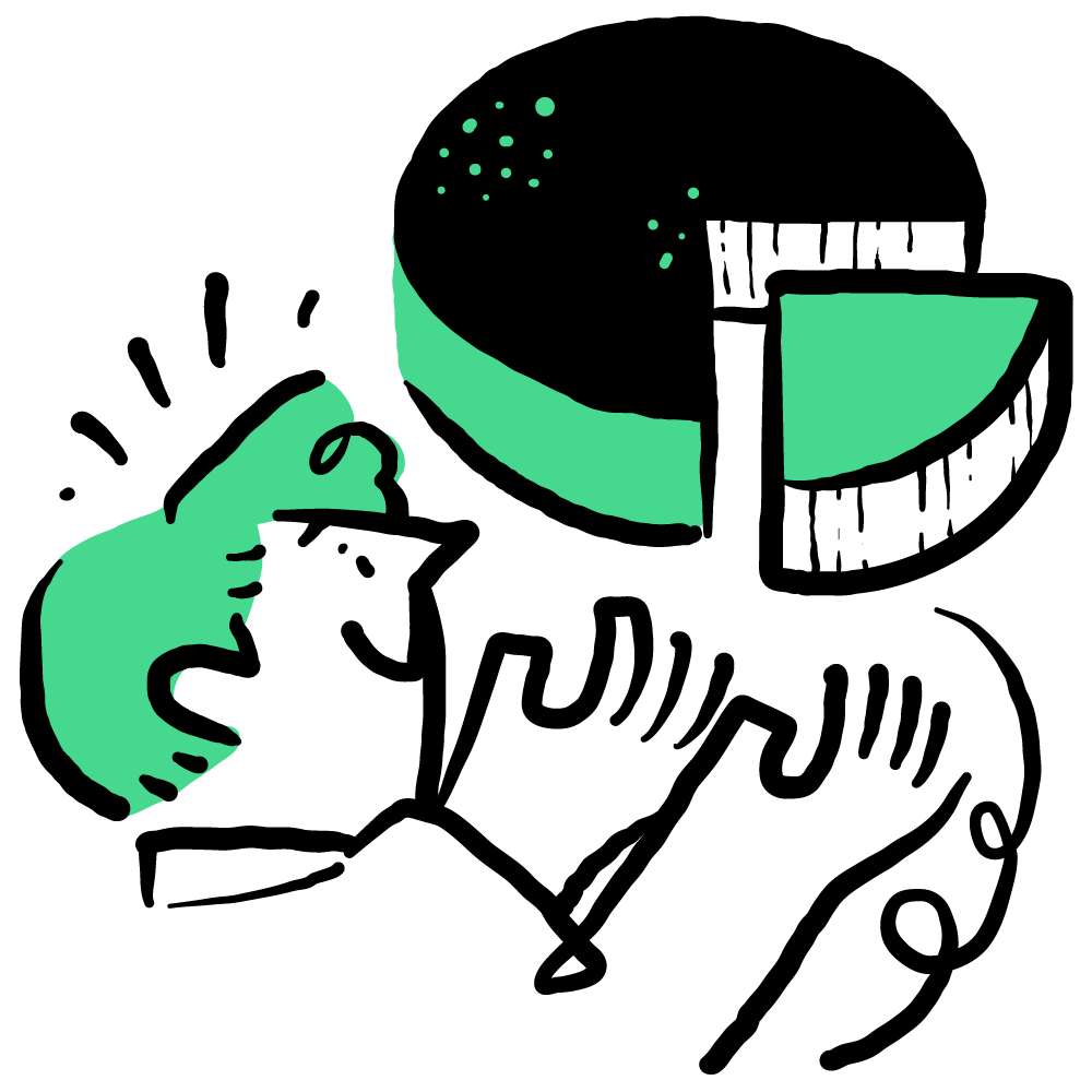 Create crypto target market cap alerts.